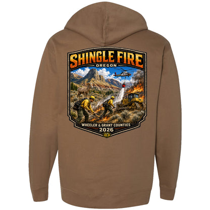 THE SHINGLE FIRE HOODIE 2026