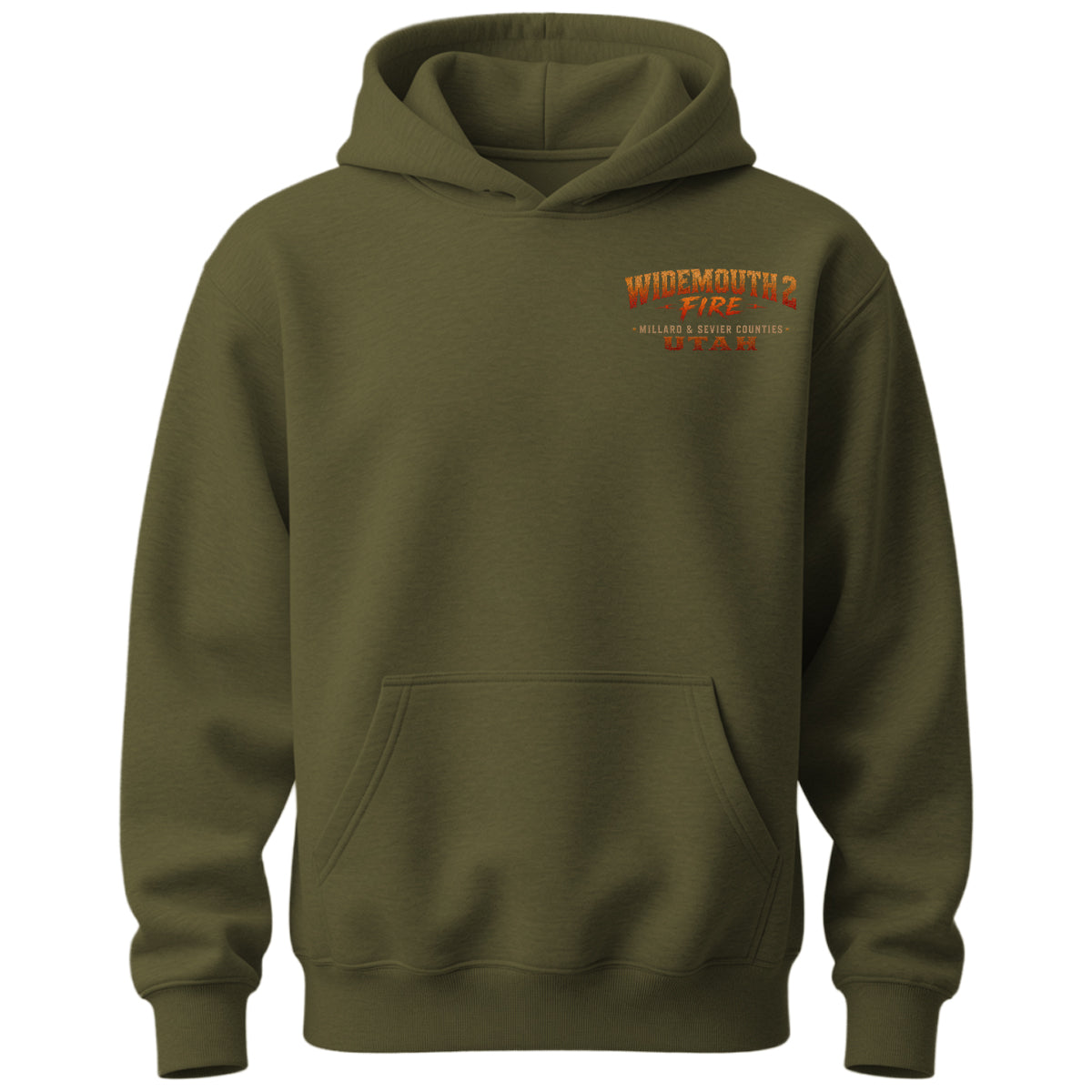 THE WIDEMOUTH 2 FIRE HOODIE 2026