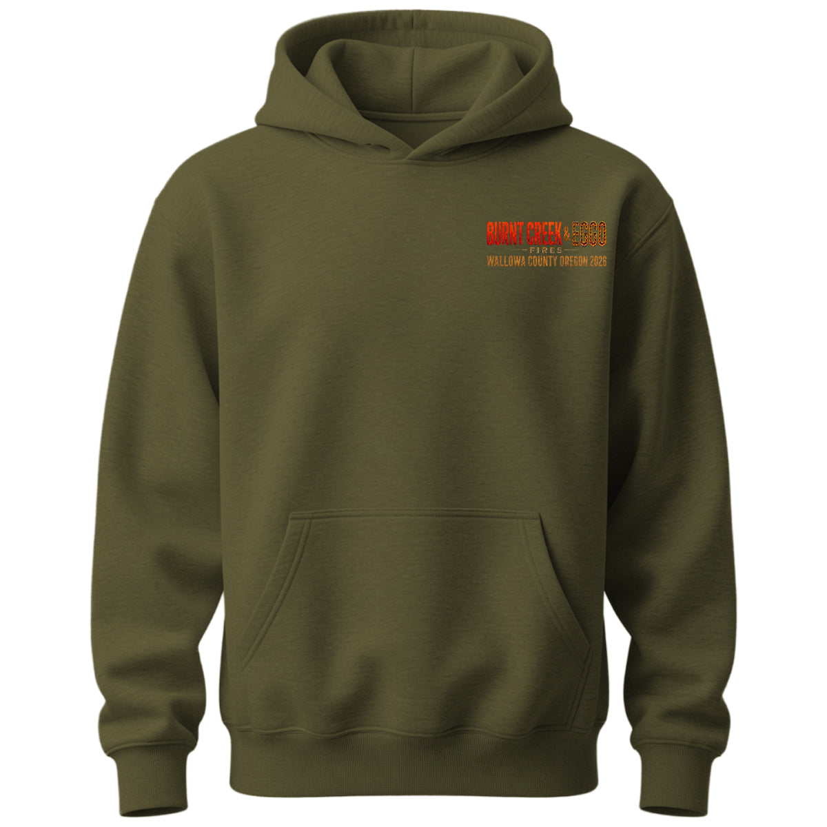 THE BURNT CREEK AND EGGO FIRE HOODIE 2026