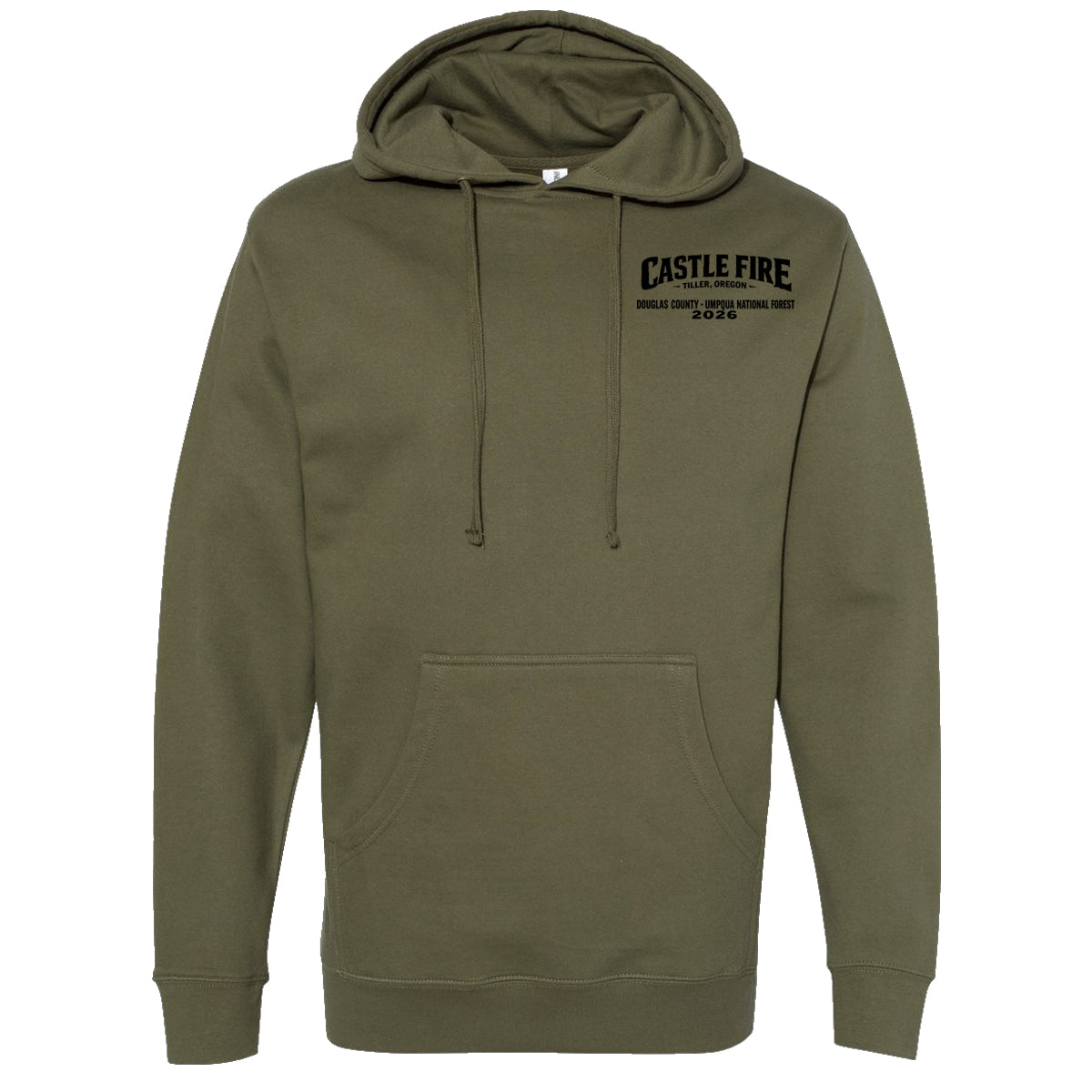 THE CASTLE FIRE HOODIE 2026