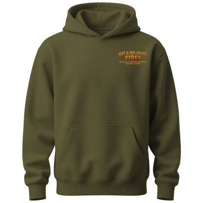 THE BIG GRASS & HAT FIRE HOODIE 2026