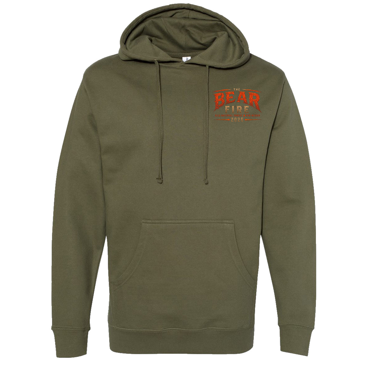 THE BEAR FIRE HOODIE 2026