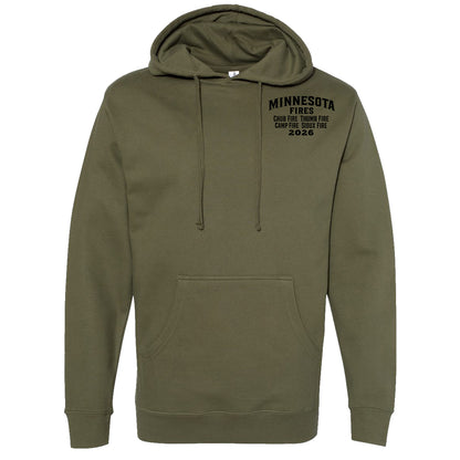 THE MINNESOTA FIRES (THUMB, SIOUX, CAMP, CHUB FIRES) HOODIE 2026