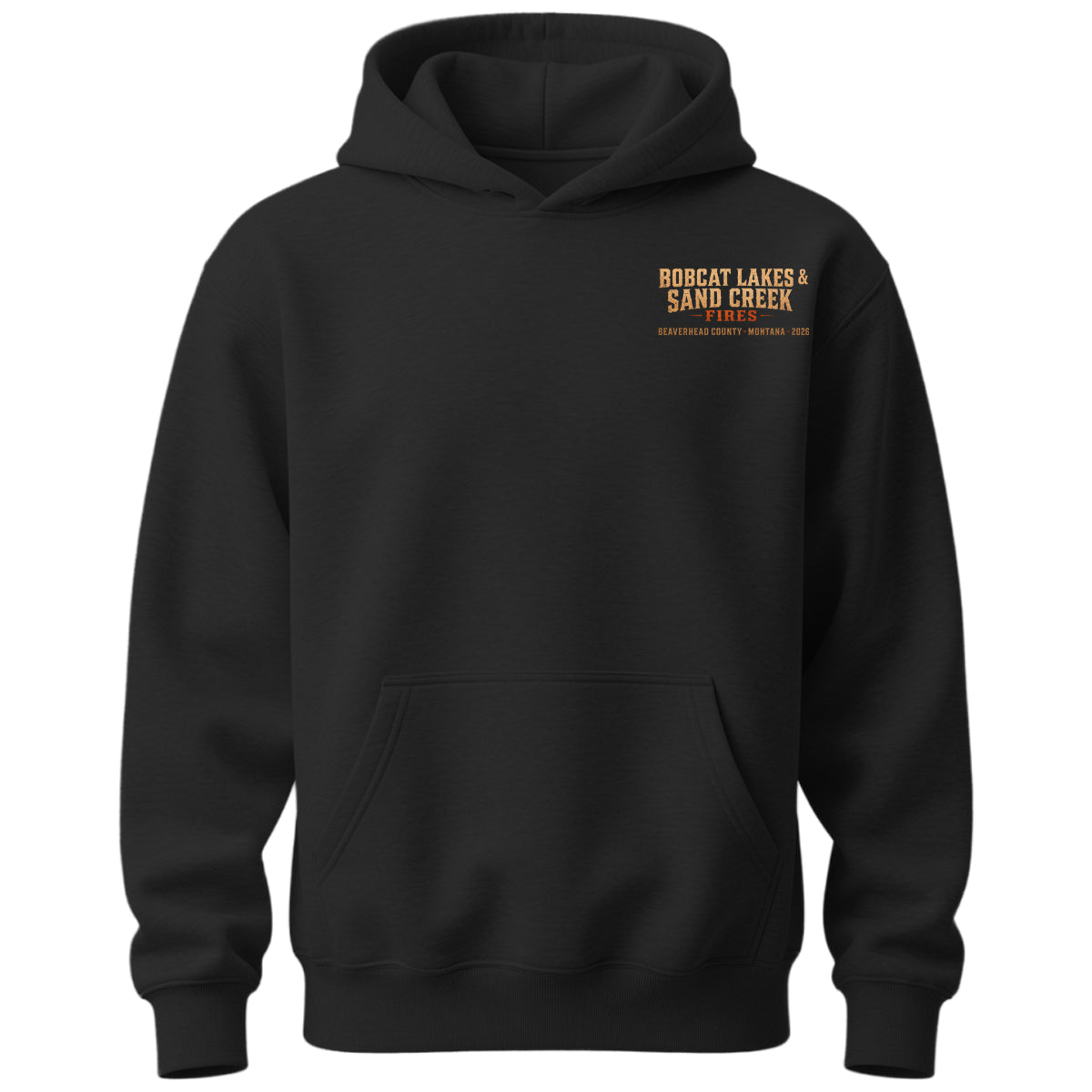 THE BOBCAT LAKE & SAND CREEK FIRE HOODIE 2026