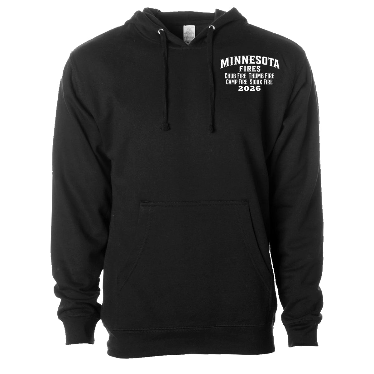 THE MINNESOTA FIRES (THUMB, SIOUX, CAMP, CHUB FIRES) HOODIE 2026