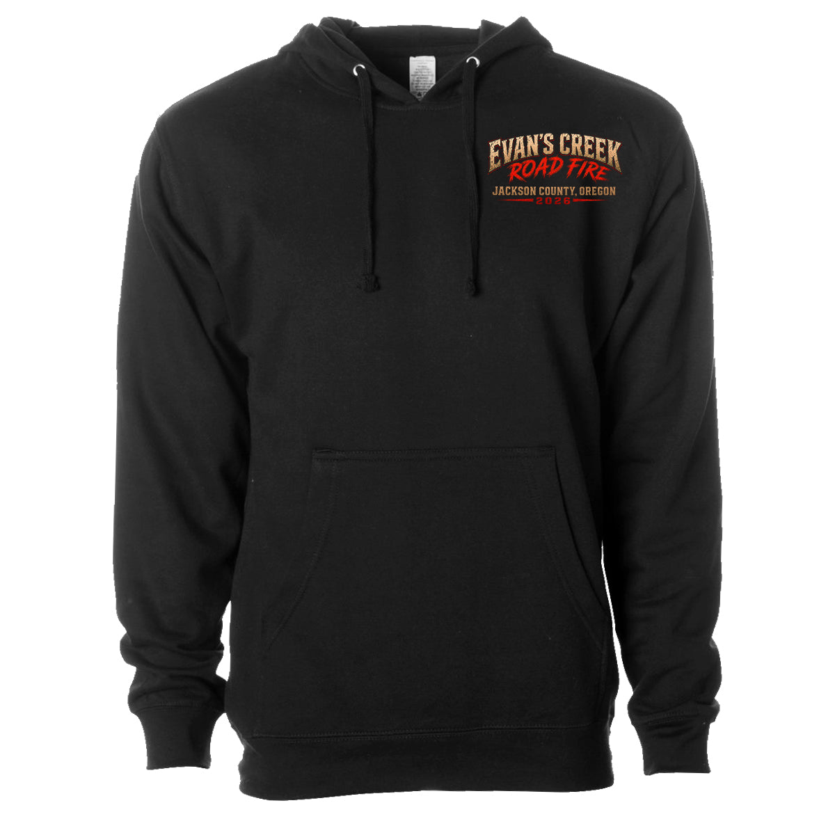 THE EVANS CREEK ROAD FIRE HOODIE 2026