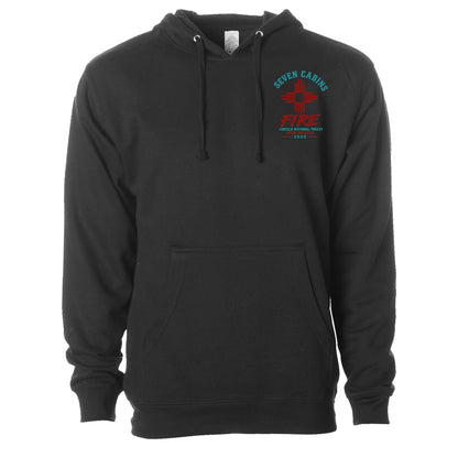 SEVEN CABINS FIRE HOODIE 2026