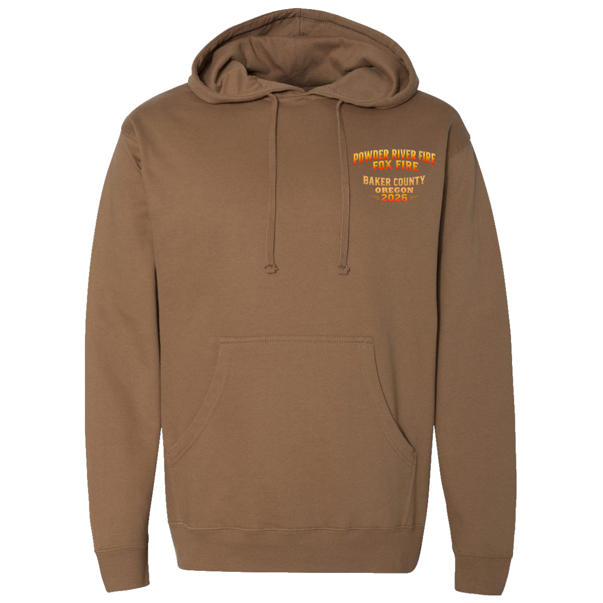 THE POWDER RIVER - FOX - FIRES HOODIE 2026