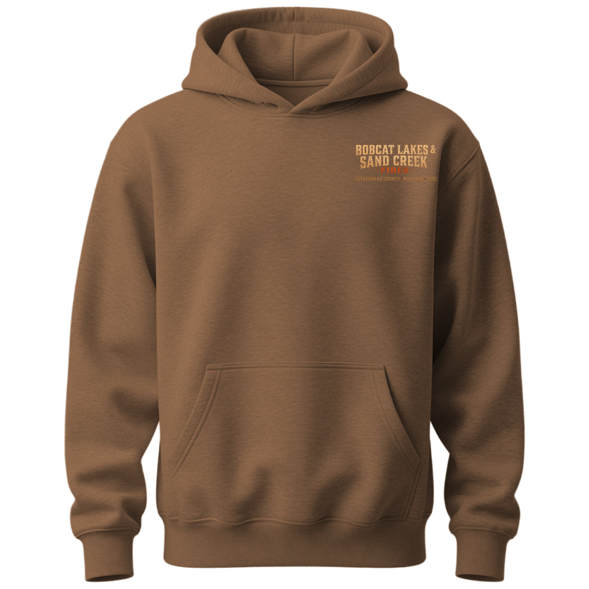 THE BOBCAT LAKE & SAND CREEK FIRE HOODIE 2026