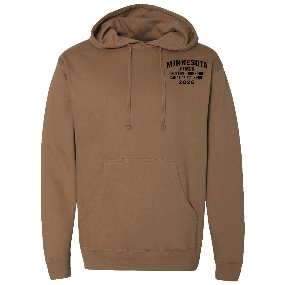THE MINNESOTA FIRES (THUMB, SIOUX, CAMP, CHUB FIRES) HOODIE 2026