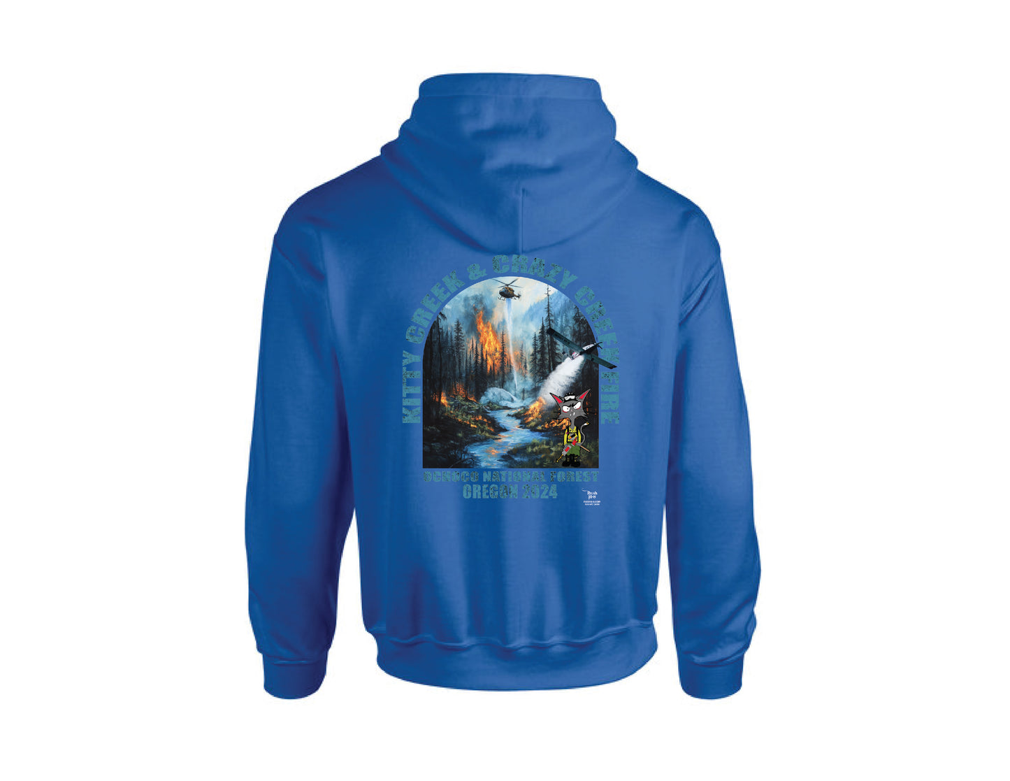 CRAZY CREEK / CRAZY KITTY CREEK FIRE HOODIE