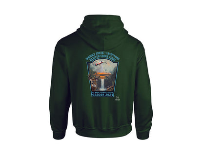 WHISKY CREEK * SANDSTONE * BLISTER CREEK FIRES FIRE HOODIE