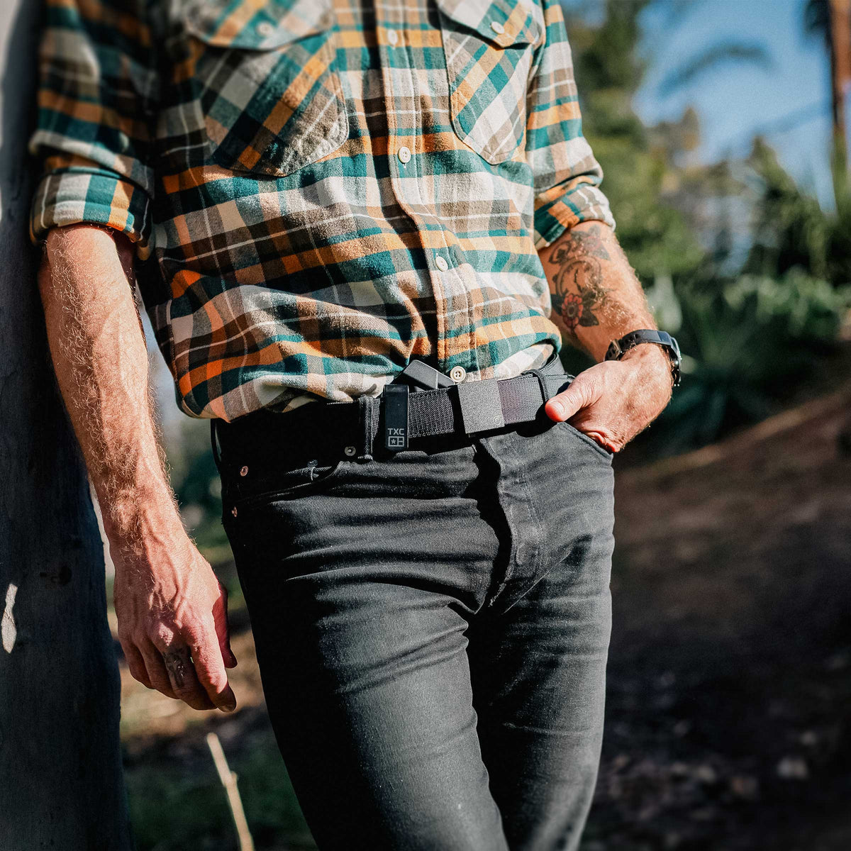 SUPREME BLACK EDC RATCHET BELT 1.5" [38mm]