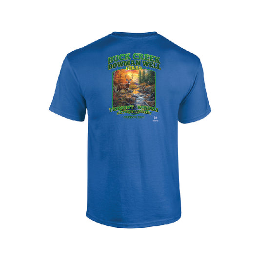 BUCK CREEK * BOWMAN WELL FIRES FIRE SHIRT