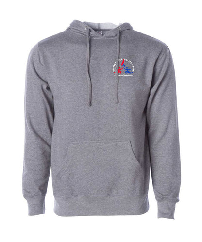 USPFC Charcoal Heather Independent Trading Co. Unisex Midweight Hooded Sweatshirt