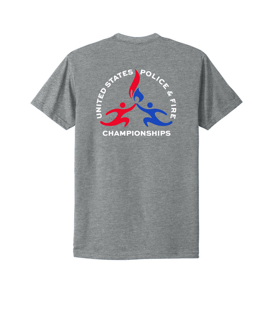 USPFC Dark Heather Grey Next Level Apparel® Unisex CVC Tee