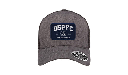 USPFC 2026 CHARCOAL/BLACK MELANGE Flexfit Adult 110® Mesh Cap