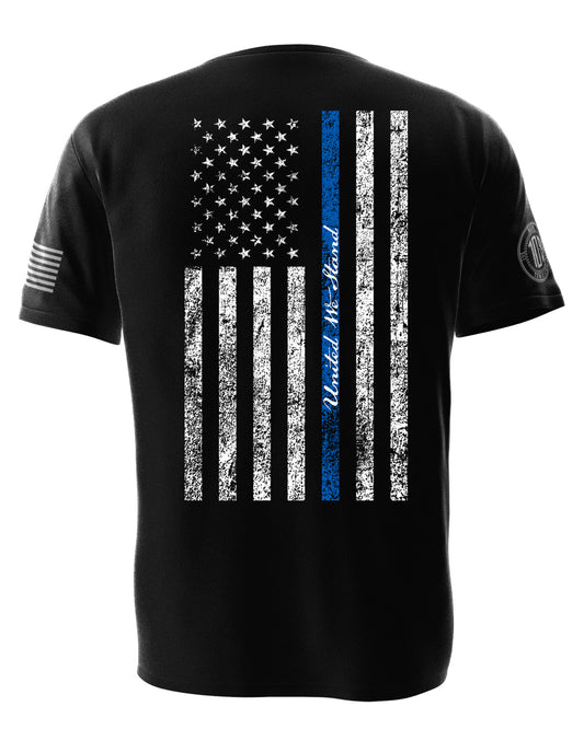 United We Stand Blue Line Men's Tee