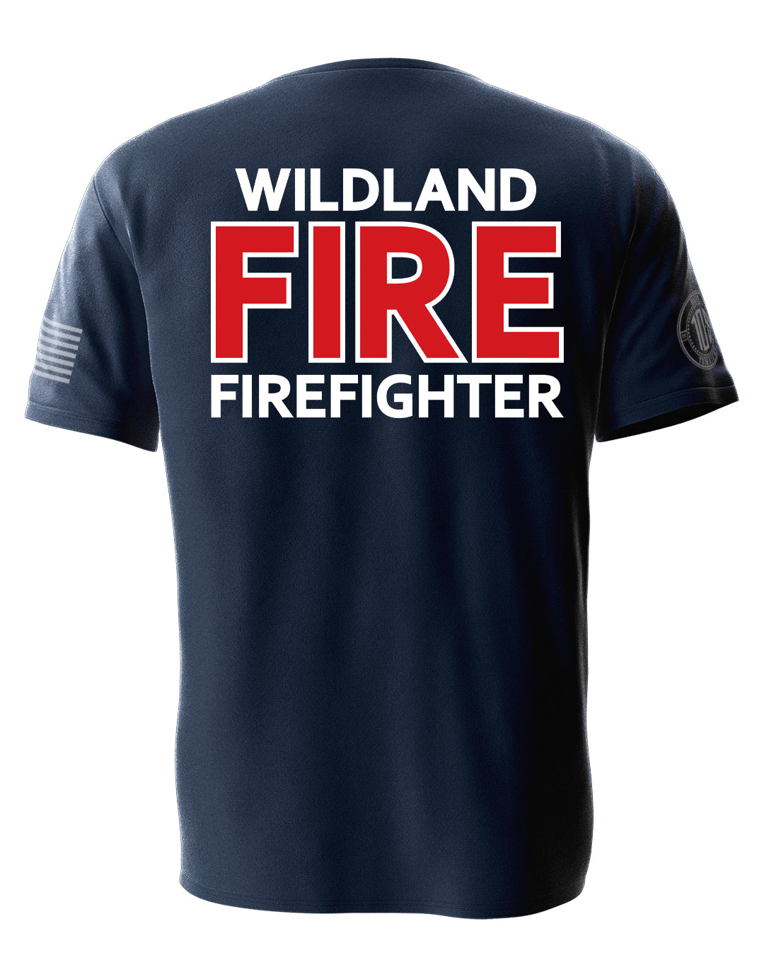 Navy Wildland Fire Firefighter Tee