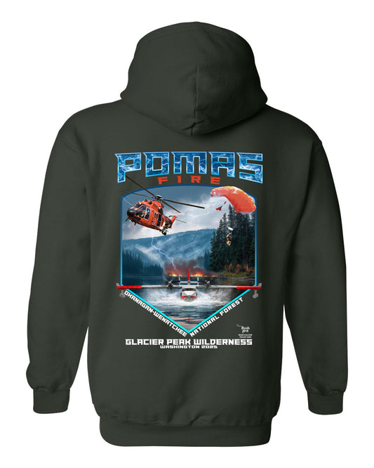 POMAS FIRE HOODIE 2025