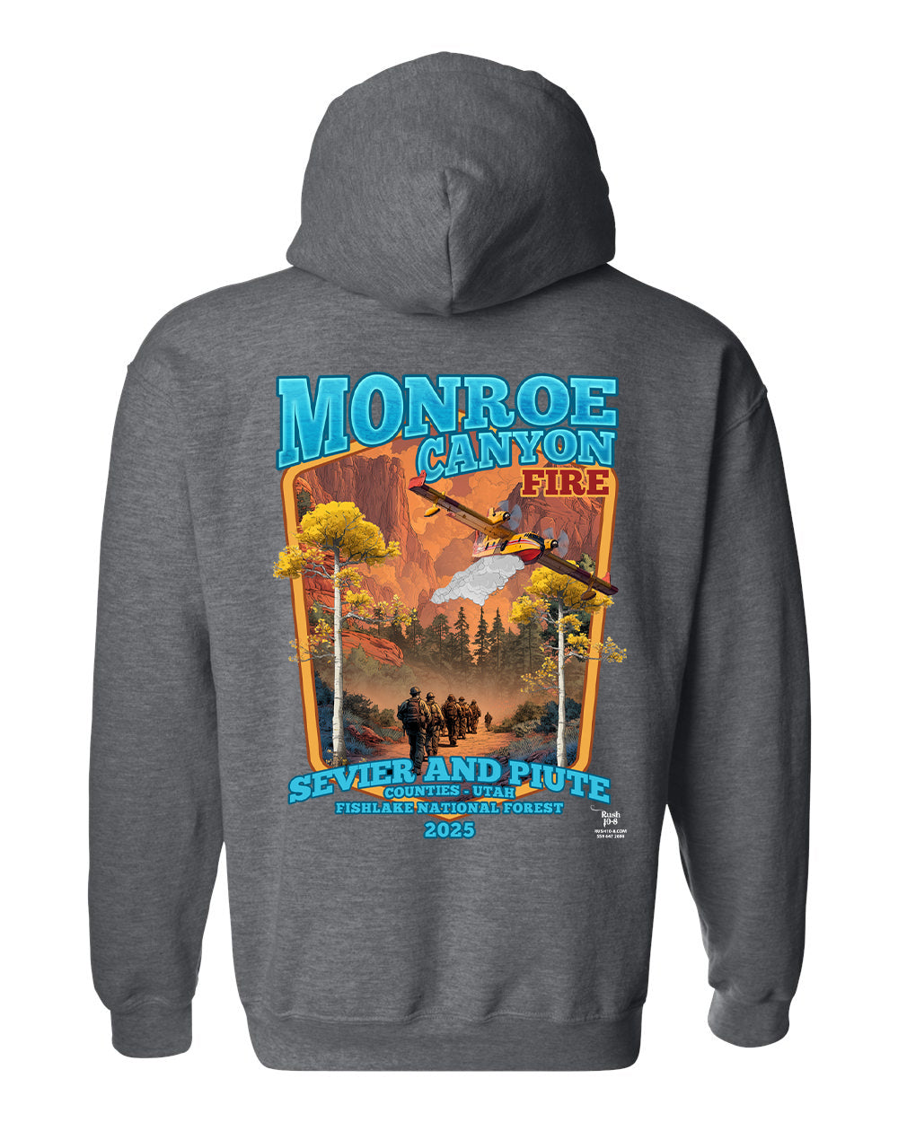 MONROE CANYON FIRE HOODIE 2025