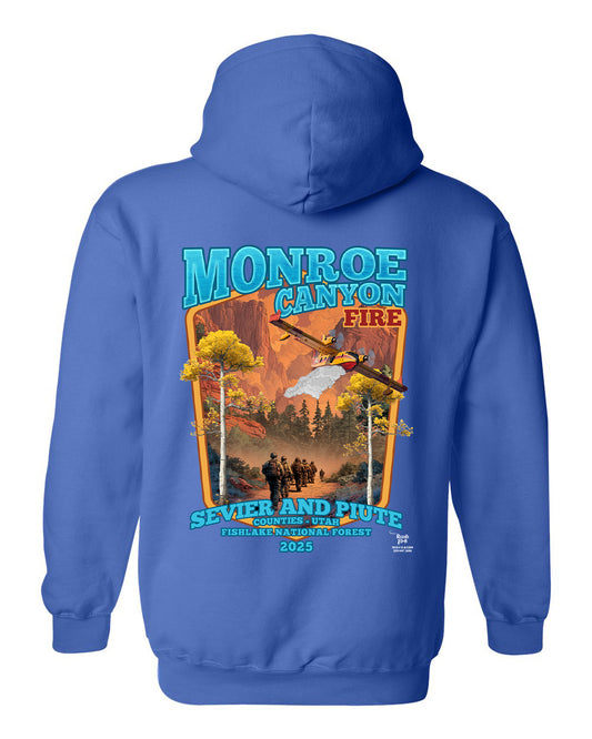 MONROE CANYON FIRE HOODIE 2025
