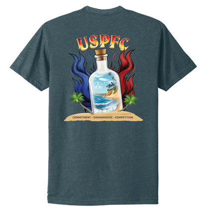 USPFC Indigo Blue Next Level Apparel® Unisex CVC Tee