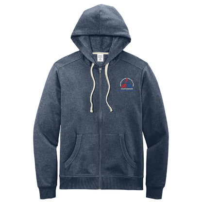 USPFC Heathered Navy District® Re-Fleece™ Full-Zip Hoodie