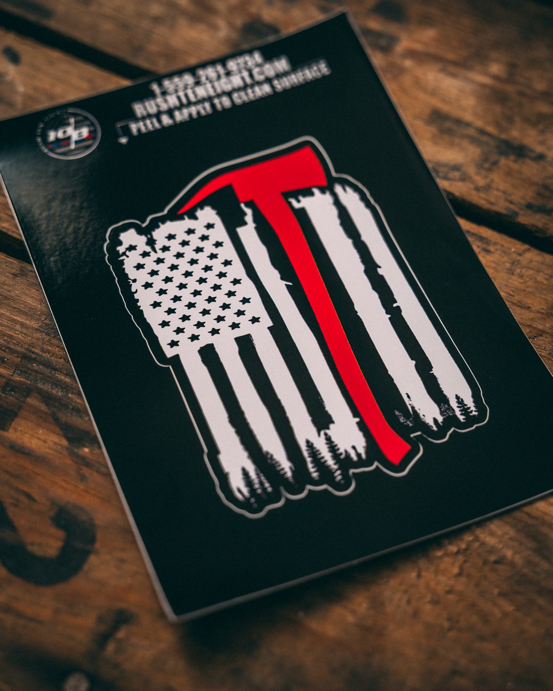In God We Trust Sticker In God We Trust Thin Red Line Firefighter - Foto 8