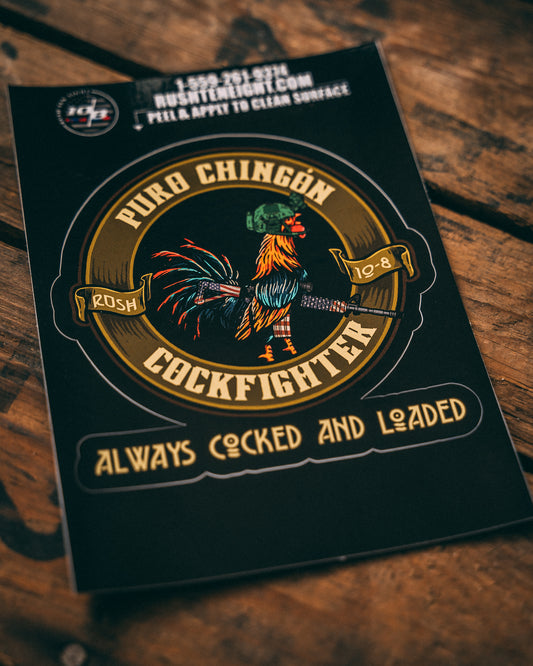 Cock Fighter Sticker