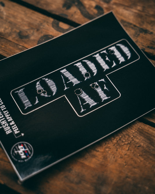 Loaded A.F. Sticker