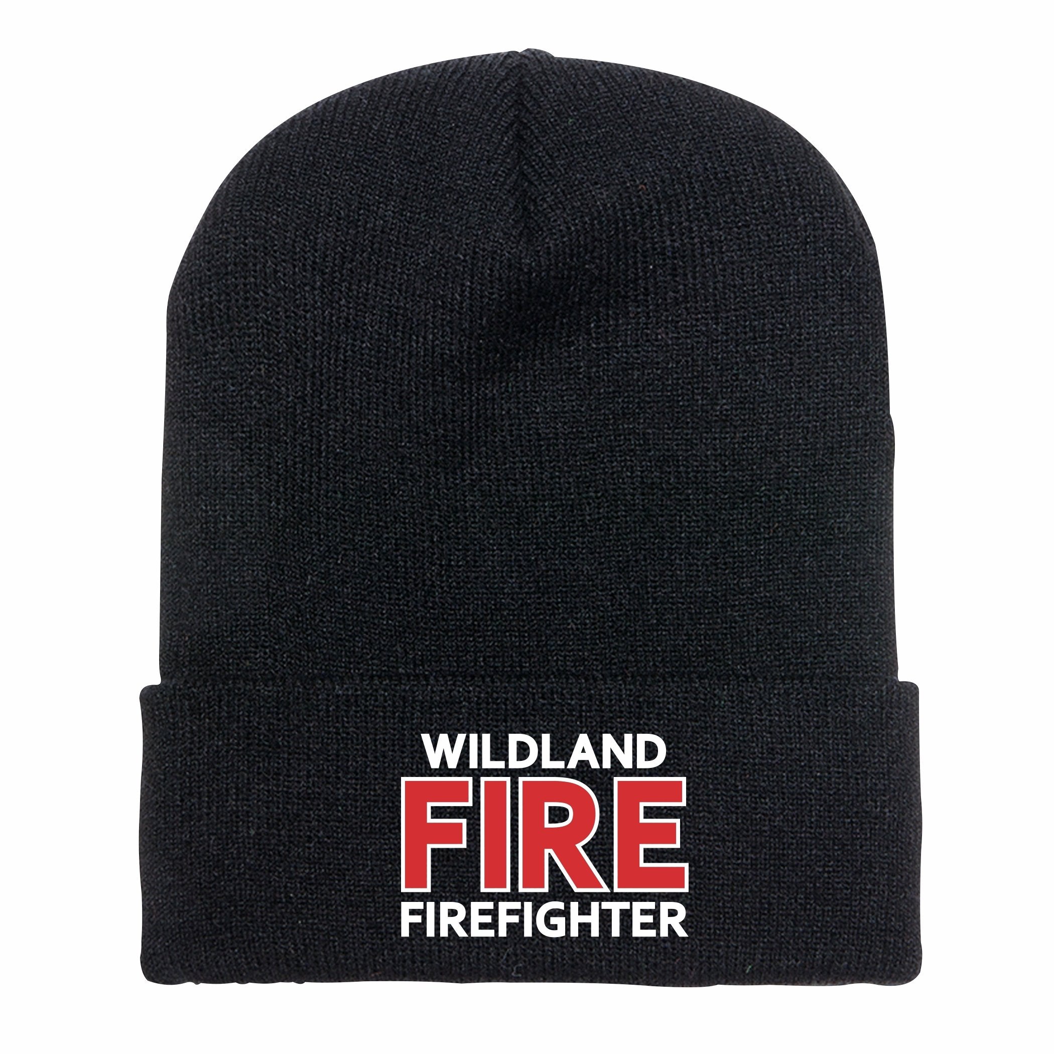 Black Wildland Fire Firefighter Knit Cap – Rush Ten Eight
