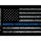 Blue Line Flag Sticker 