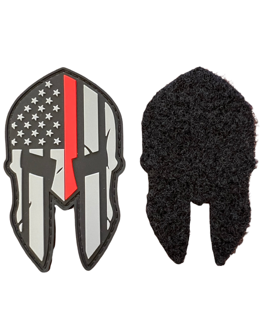 Thin Red Line Spartan Warrior Patch