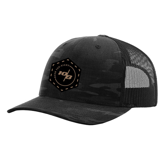 Rush 10-8 Leather Patch Snapback Hat