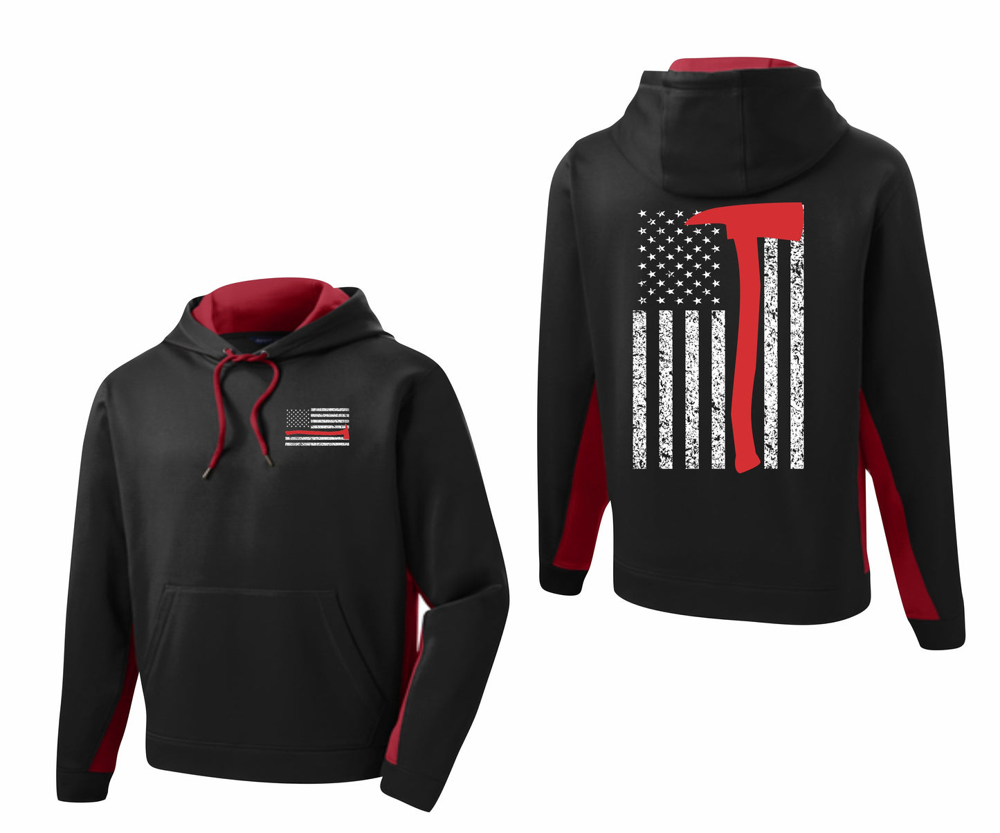 Fire Fighter Hooded Sweatshirt 