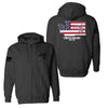 WSNIA Forever Vigilant Unisex Premium Full-Zip Hooded Sweatshirt