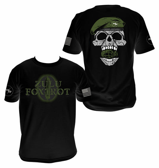 Zero Fuck Green Beret Army T-shirt
